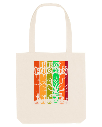 The Best Happy Halloween Vintage Tree Natural