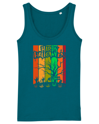 The Best Happy Halloween Vintage Tree Ocean Depth