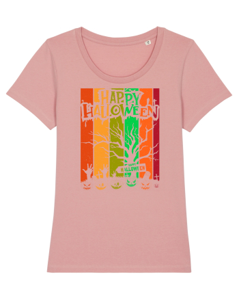 The Best Happy Halloween Vintage Tree Canyon Pink