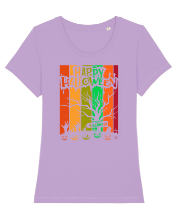The Best Happy Halloween Vintage Tree Lavender Dawn