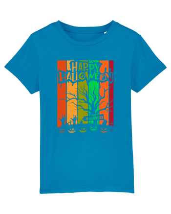 The Best Happy Halloween Vintage Tree Azur