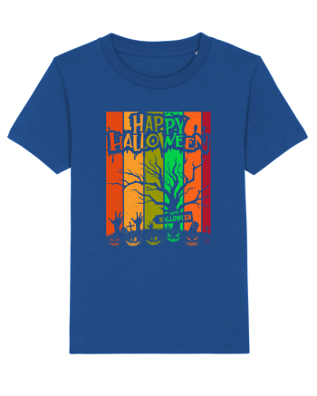 The Best Happy Halloween Vintage Tree Majorelle Blue