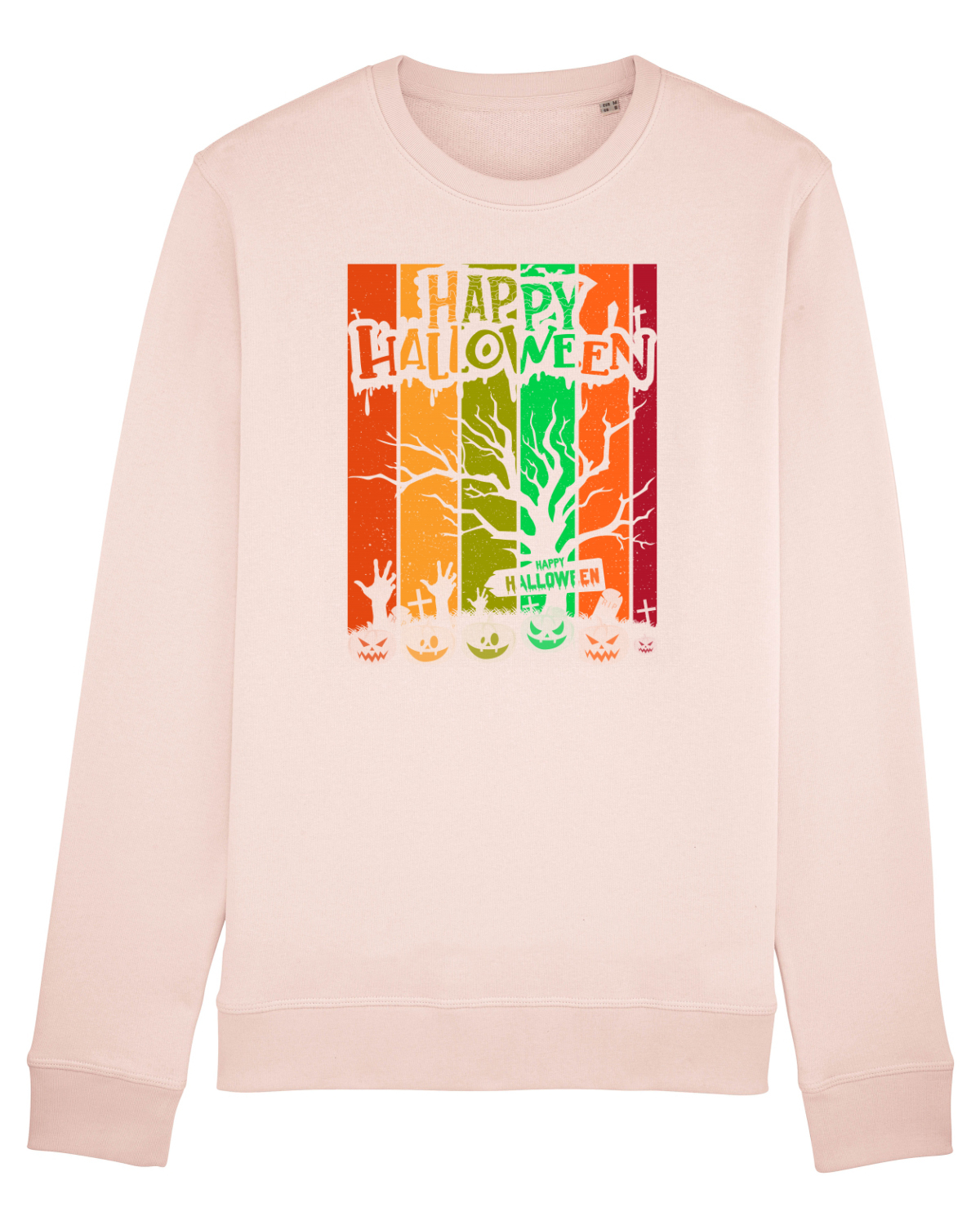 Bluză mânecă lungă Unisex Rise Candy Pink