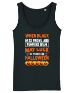 When black cats prowl and pumpkins gleam, may luck be yours on Halloween Maiou Damă Dreamer