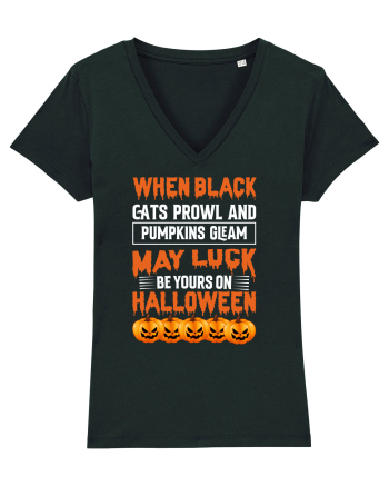 When black cats prowl and pumpkins gleam, may luck be yours on Halloween Black