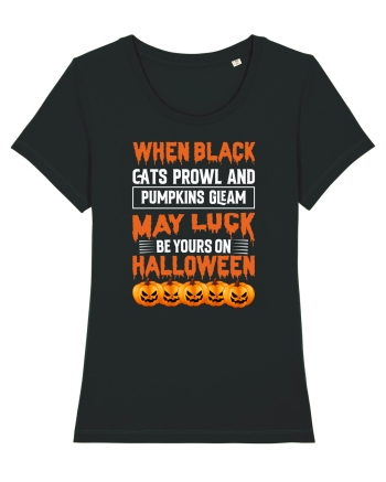 When black cats prowl and pumpkins gleam, may luck be yours on Halloween Black