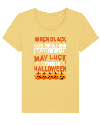When black cats prowl and pumpkins gleam, may luck be yours on Halloween Jojoba
