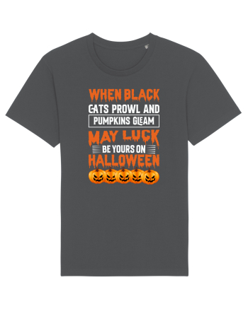 When black cats prowl and pumpkins gleam, may luck be yours on Halloween Anthracite