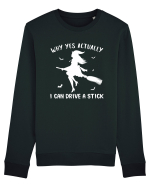 Why yes actually I can drive a stick Bluză mânecă lungă Unisex Rise