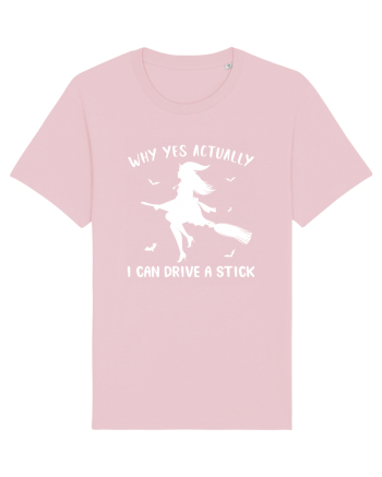 Why yes actually I can drive a stick Cotton Pink