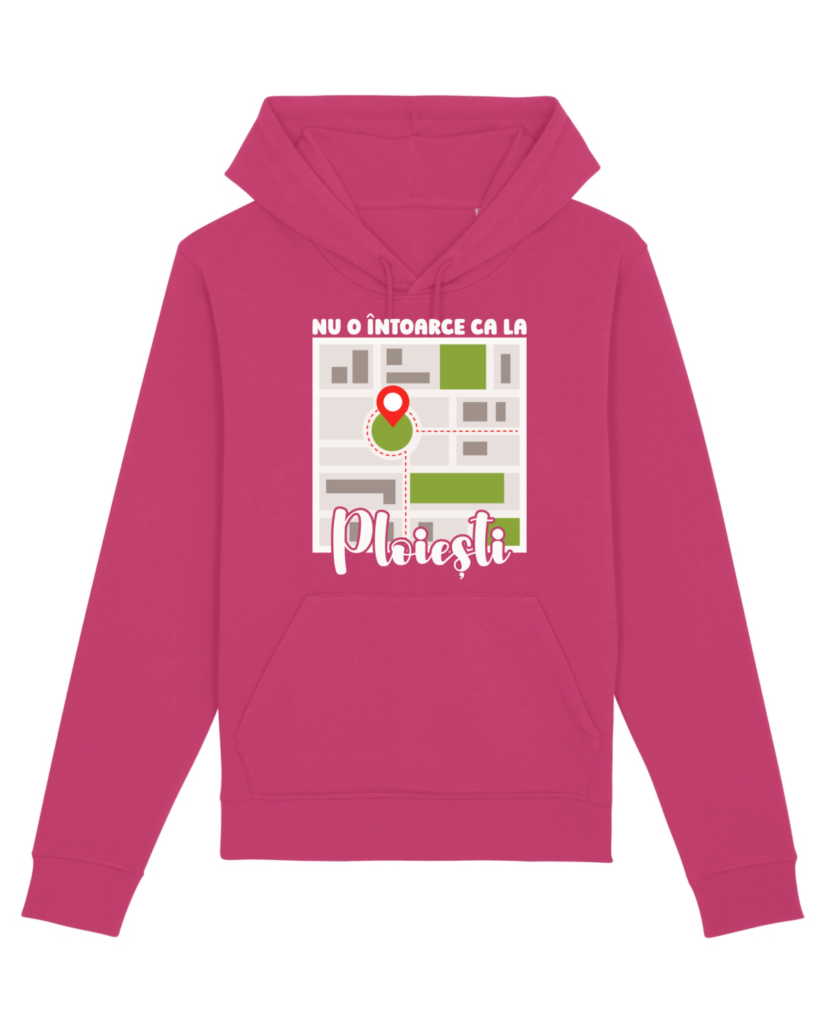 Hanorac Unisex Drummer Raspberry