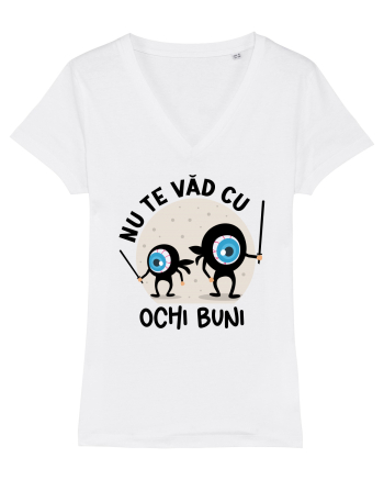 Nu te văd cu ochi buni White