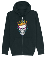 Skeleton King Hanorac cu fermoar Unisex Connector