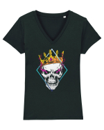 Skeleton King Tricou mânecă scurtă guler V Damă Evoker