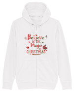 Believe In The Magic Of Christmas Hanorac cu fermoar Unisex Connector