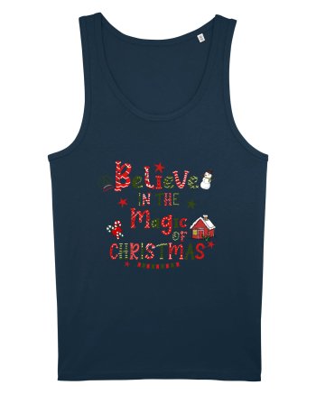 Believe In The Magic Of Christmas Navy