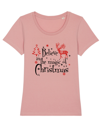 Believe In The Magic Of Christmas Canyon Pink