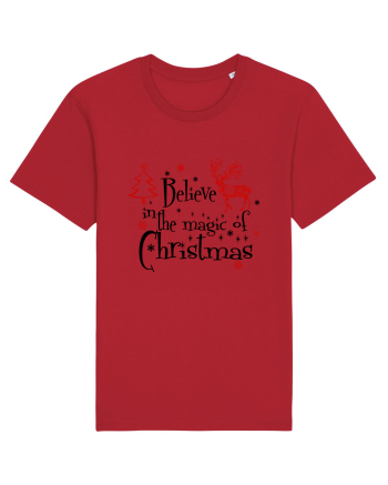 Believe In The Magic Of Christmas Red