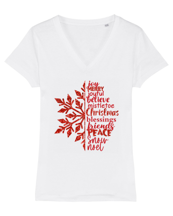 Christmas Blessing Words White