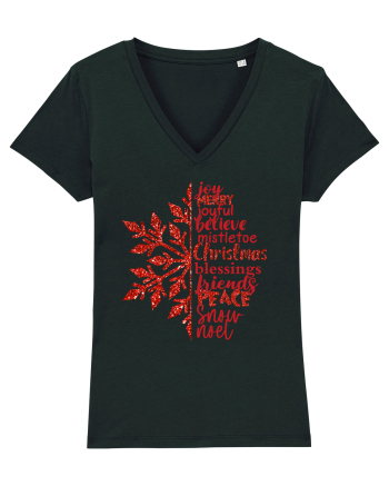 Christmas Blessing Words Black