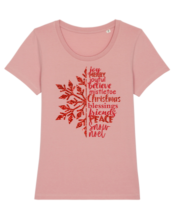 Christmas Blessing Words Canyon Pink