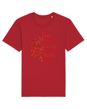 Christmas Blessing Words Red