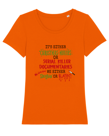 Christmas Movies Bright Orange