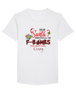 Dear Santa... Sorry! Tricou mânecă scurtă guler larg Bărbat Skater