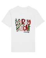 Merry & Bright Tricou mânecă scurtă Unisex Rocker