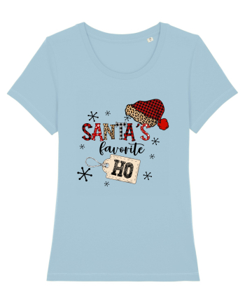 Santas's Favorite Ho Sky Blue