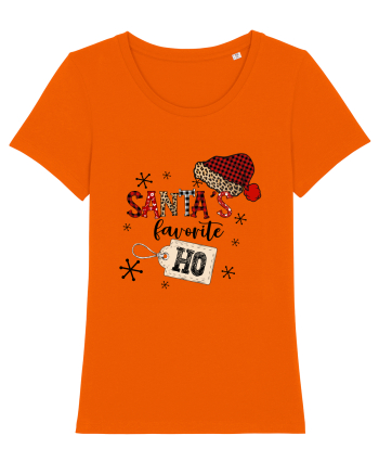 Santas's Favorite Ho Bright Orange
