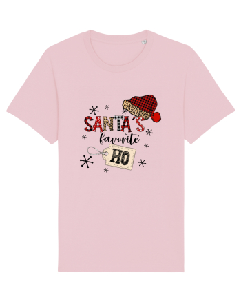 Santas's Favorite Ho Cotton Pink