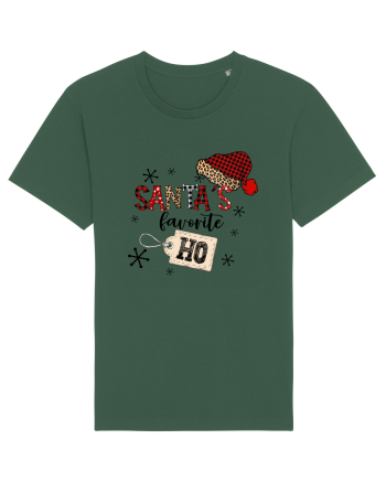 Santas's Favorite Ho Bottle Green