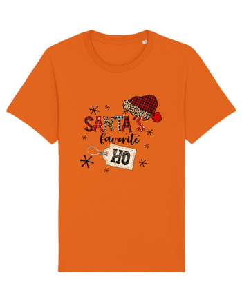 Santas's Favorite Ho Bright Orange