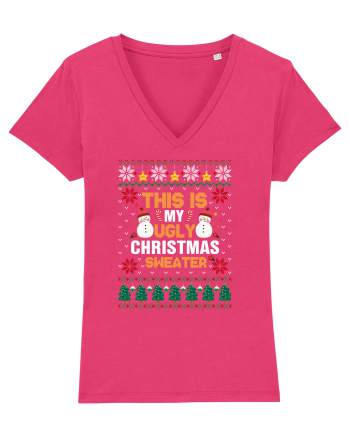 This Is My Ugly Sweater Christmas Raspberry