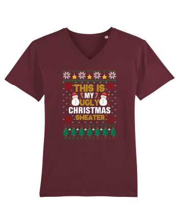 This Is My Ugly Sweater Christmas Burgundy
