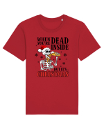 When You're Dead Inside But It's Christmas Tricou mânecă scurtă Unisex Rocker