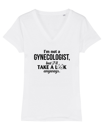 Not a Gynecologist White
