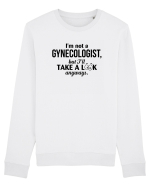 Not a Gynecologist Bluză mânecă lungă Unisex Rise