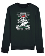 Born To Be Super Christmas Bluză mânecă lungă Unisex Rise