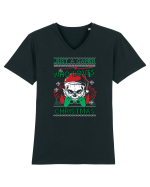 Just A Gamer Who Loves Christmas Tricou mânecă scurtă guler V Bărbat Presenter