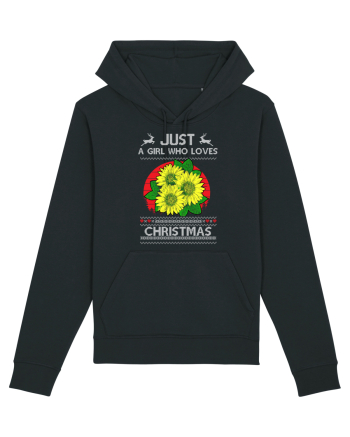 Just A Girl Who Loves Christmas Black