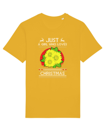 Just A Girl Who Loves Christmas Spectra Yellow