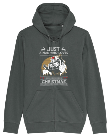 Just A Man Who Loves Christmas Anthracite