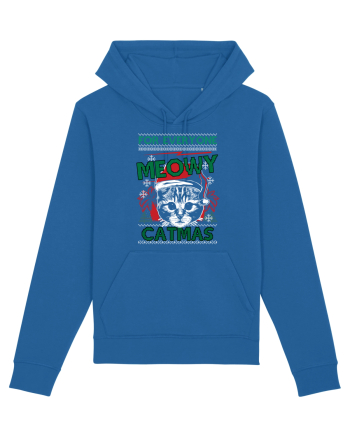 Meowy Catmas Royal Blue