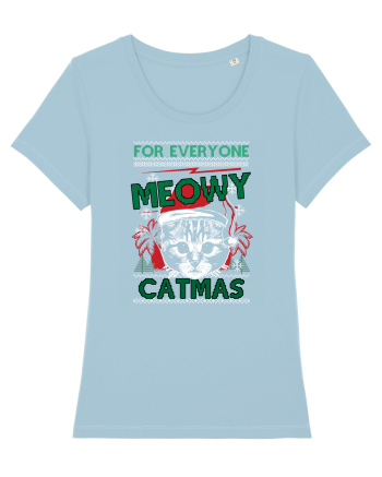 Meowy Catmas Sky Blue