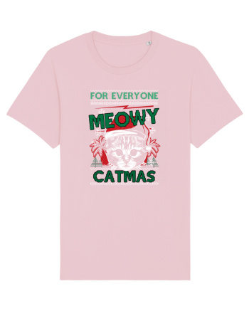 Meowy Catmas Cotton Pink