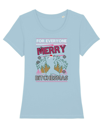 Merry Bitchesmas Sky Blue