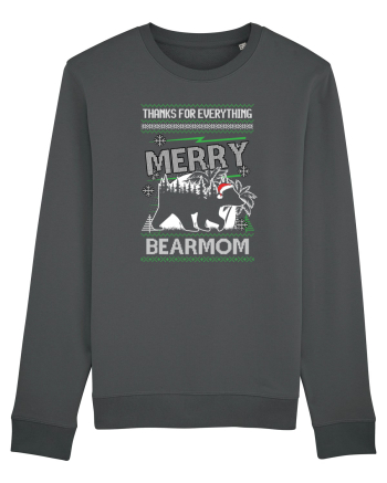 Merry Bearmom Thanks for Everything Anthracite