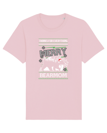 Merry Bearmom Thanks for Everything Cotton Pink